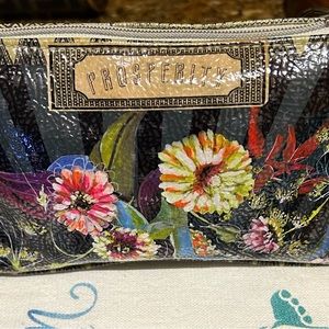 Papaya “ Prosperity “ wristlet